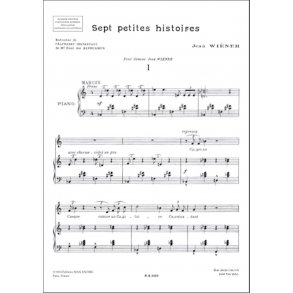 7 Petites Hist..Chant-Piano